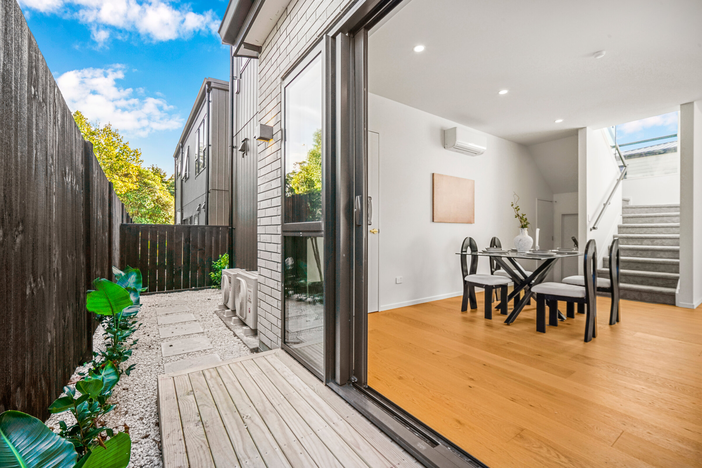 Private outdoor area beside a 10 Agathis Avenue home